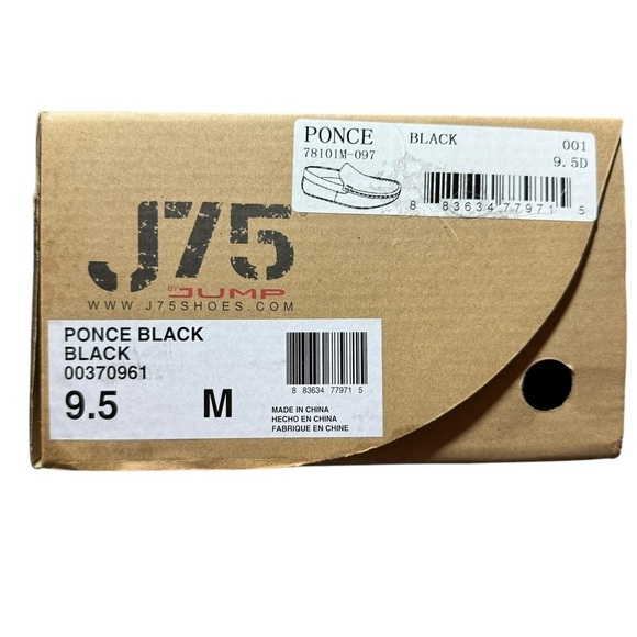 J75 by Jump Ponce Leather Loafers 9.5 M - Picture 9 of 9